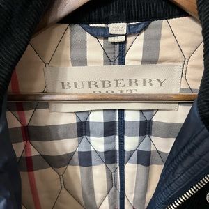 Mens burberry coat